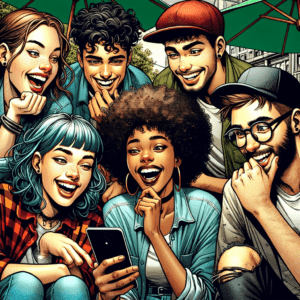 Social proof with friends.