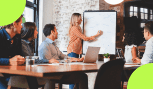 Designers mapping out a user journey.